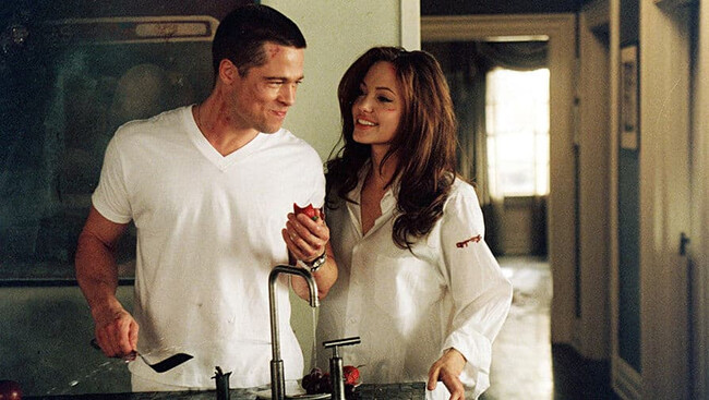 Кадр из фильма «Мистер и миссис Смит», 2005